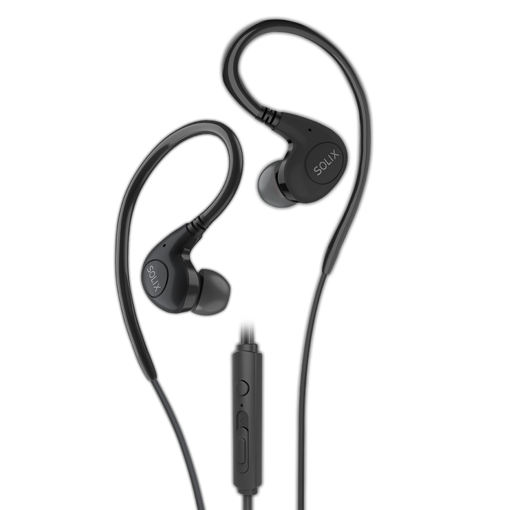 Flexible Athletic Wired Earphones